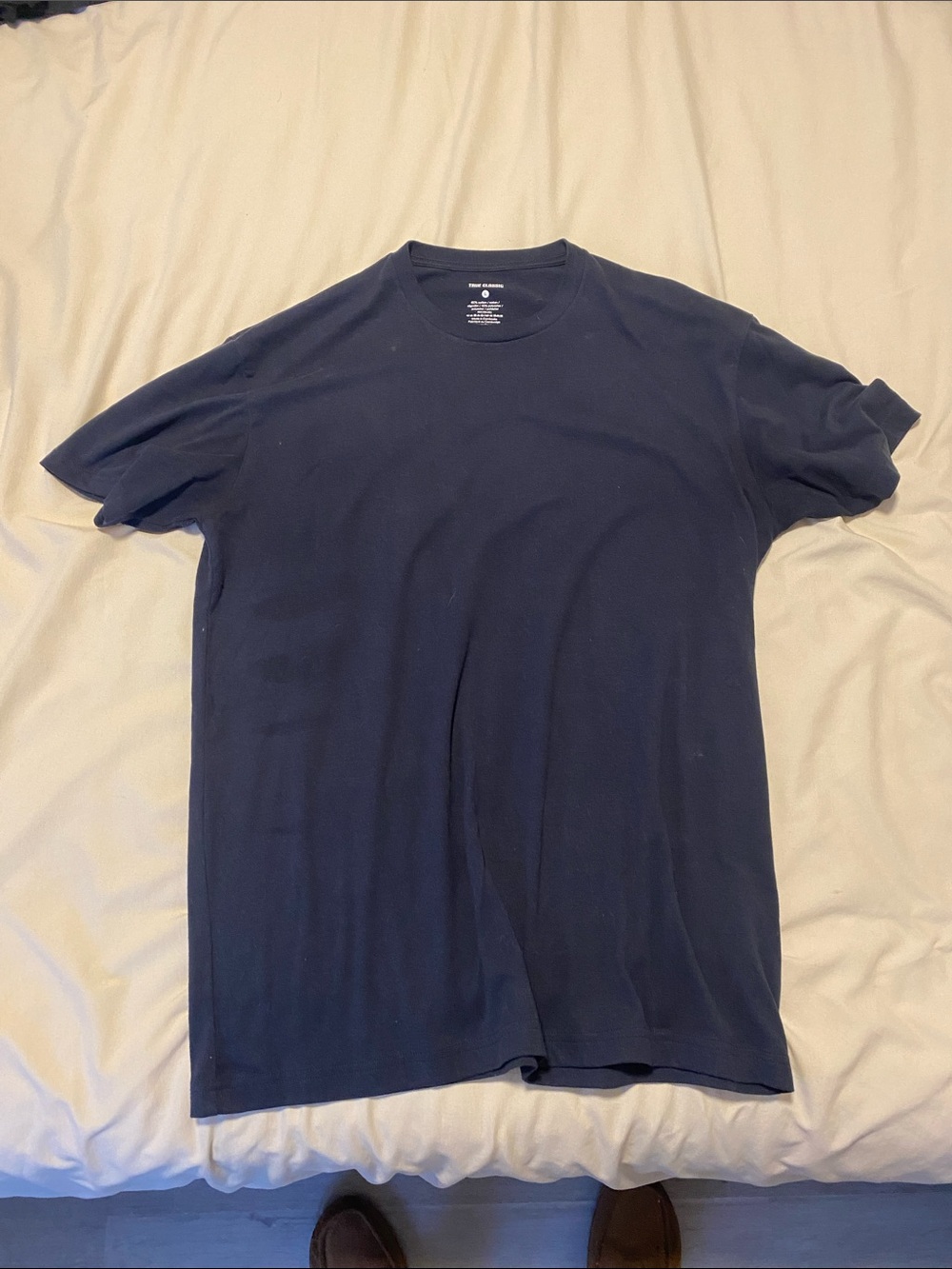 Classic Short Sleeve Crew Neck Tee - Navy